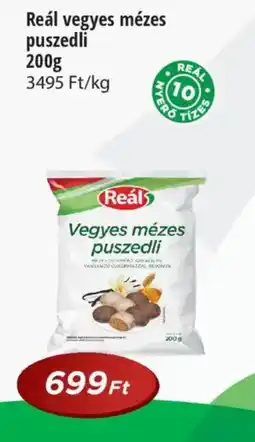 Real Reál vegyes mézes puszedli ajánlat