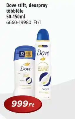 Real Dove stift, deospray ajánlat