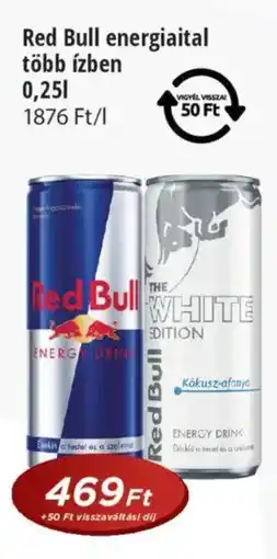 Real Red Bull Energiaital ajánlat