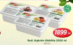 Real Reál Jégkrém többféle ajánlat