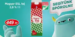 Real Magyar ESL tej ajánlat
