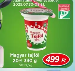Real Magyar Tejföl ajánlat