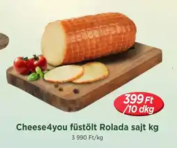 Real Cheese4you füstölt Rolada sajt ajánlat