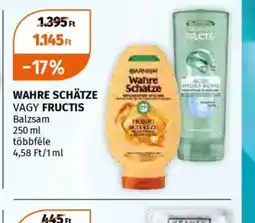 Müller Wahre Schätze vagy Fructis Balzsam ajánlat