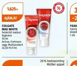 Müller Colgate Max White ajánlat