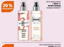Müller Mexx és Bruno Banani testpermetek ajánlat
