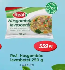 Real Reál Húsgombóc levesbetét ajánlat