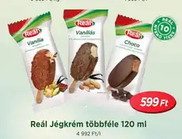 Real Reál Jégkrém ajánlat