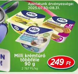 Real Milli krémtúró ajánlat