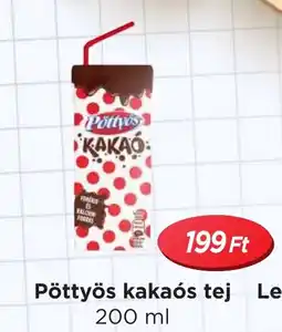 Real Pöttyös kakaós tej ajánlat
