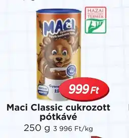 Real Maci Classic cukrozott pótkávé ajánlat