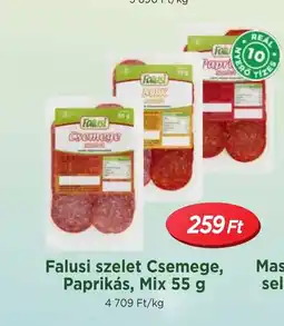 Real Falusi szelet Csemege, Paprikás, Mix ajánlat