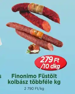 Real Finonimo Füstölt kolbász ajánlat
