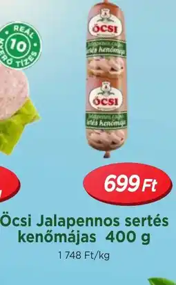Real Öcsi Jalapennos sertés kenőmájas ajánlat