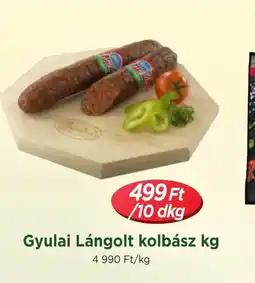 Real Gyulai Lángolt kolbász ajánlat
