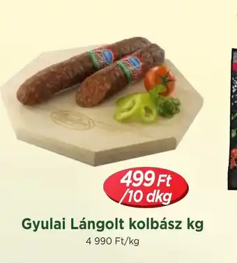 Real Gyulai Lángolt kolbász ajánlat