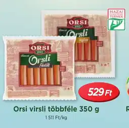 Real Orsi virsli ajánlat