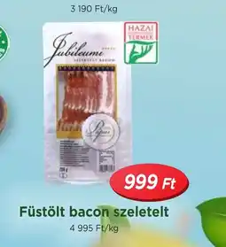 Real Füstölt bacon szeletelt ajánlat