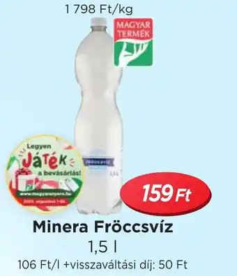 Real Minera Fröccsvíz ajánlat