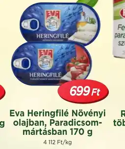 Real Eva Heringfilé Növényi olajban, Paradicsom ajánlat
