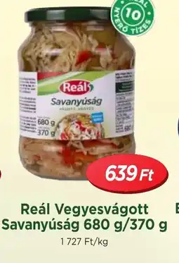 Real Reál Vegyesvágott Savanyúság ajánlat
