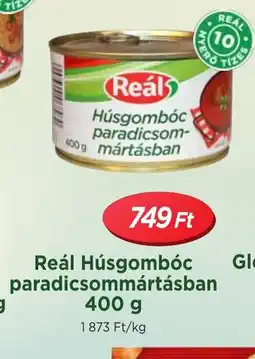 Real Reál Húsgombóc paradicsommártásban ajánlat