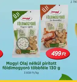 Real Mogyi Olaj nélkül pirított földimogyoró ajánlat