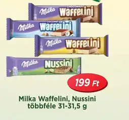 Real Milka Waffelini, Nussini ajánlat