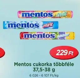 Real Mentos cukorka ajánlat