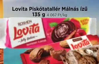 Real Lovita Piskótatallér Málnás ízű ajánlat