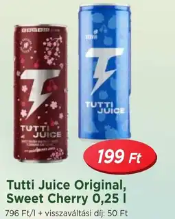 Real Tutti Juice Original, Sweet Cherry ajánlat