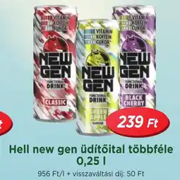 Real Hell new gen üdítőital ajánlat