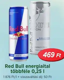 Real Red Bull energiaital ajánlat
