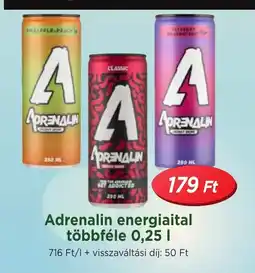 Real Adrenalin energiaital ajánlat