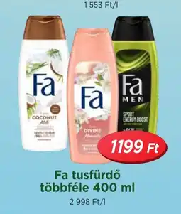 Real Fa tusfürdő többféle ajánlat
