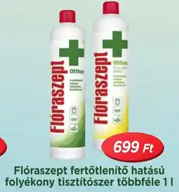 Real Flóraszept fertőtlenítő hatású folyékony ajánlat
