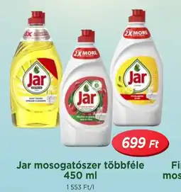 Real Jar mosogatószer többféle ajánlat