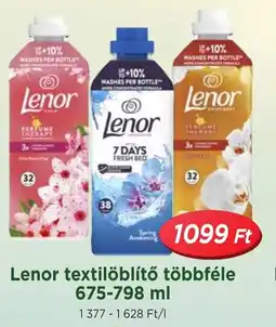 Real Lenor textilöblítő többféle ajánlat