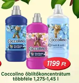 Real Coccolino öblítőkoncentrátum ajánlat