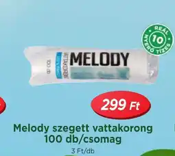 Real Melody szegett vattakorong ajánlat