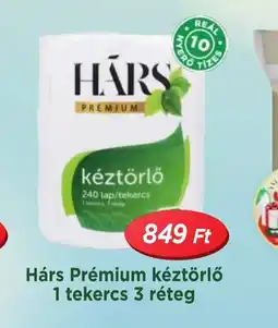 Real Hárs Prémium kéztörlő ajánlat