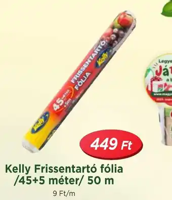 Real Kelly Frissentartó fólia ajánlat