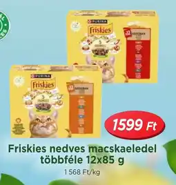 Real Friskies nedves macskaeledel ajánlat
