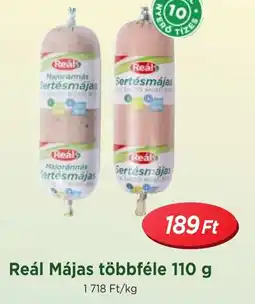 Real Reál Májas többféle ajánlat
