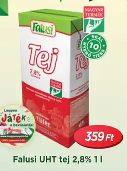 Real Falusi UHT tej 2,8% ajánlat