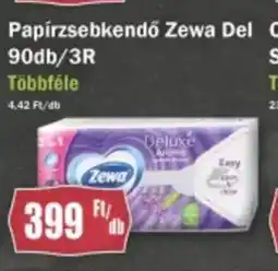 FullDiszkont Papírzsebkendő Zewa Del ajánlat