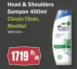 FullDiszkont Head & Shoulders Sampon ajánlat