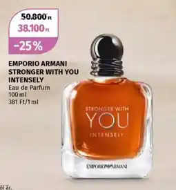 Müller Emporio Armani Stronger with you ajánlat
