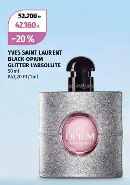 Müller Yves Saint Laurent Black opium glitter l'absolute ajánlat