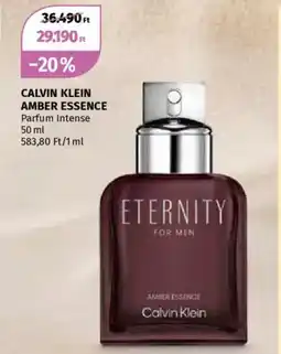 Müller Calvin Klein Amber essence ajánlat